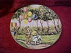 The Balloon Man, collector plate by Dominic Mingolla,