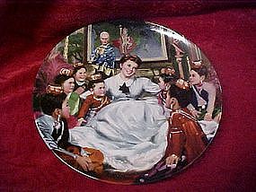 Knowles, The King and I plate, Getting to know you