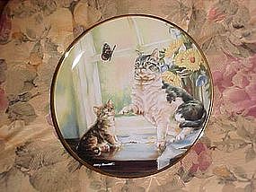 Flight of Fancy, by Leslie Hammett, Franklin mint plate