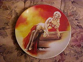 Marilyn Monroe in River of no Return, collector plate