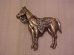 Vintage horse pin