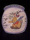Winnie the Pooh the whole year through, January plate