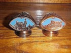 cast metal souvenir shakers, Knotts berry farm