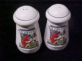 Souvenir shakers from New Orleans, Louisiana