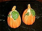 Pumpkin and vine salt and pepper shaker set