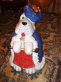 Royal treat cookie jar, The Royal cookie hound