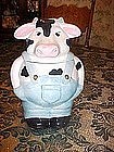 Farmer Bull / Cow cookie jar