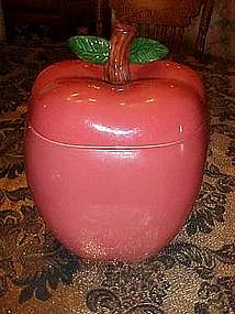 Big red apple cookie jar