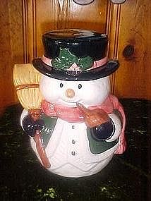 Frosty the Snowman cookie jar