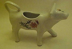 Cordon Bleu Cow creamer, sunflower design