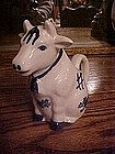 Delft style sitting cow creamer