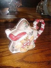 Gingerbread man cream pitcher