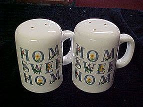 Large Hone Sweet home, salt and pepper shakers