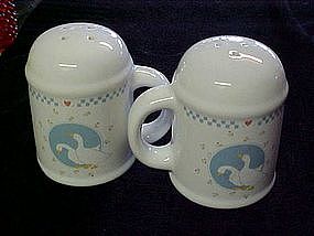 Moonlight Ten Strawberry St. geese  s & p shakers