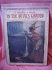 I found a rose in the devil's garden, 1921 sheet music