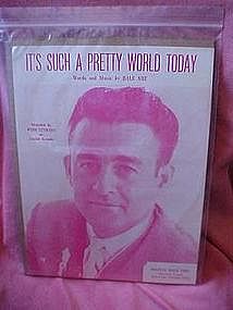 It's such a pretty world today, sheet music Wyn Stewart