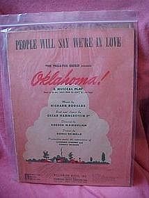 People will say we're in love, music from Oklahoma