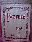 Together, sheet music, DeSylva Brown & Henderson