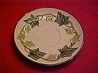 Franciscan Ivy pattern, saucer only