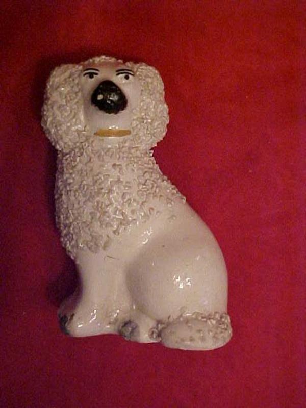Small 3 1/2&quot; tall Staffordshire dog