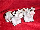 Cow salt and pepper shaker set