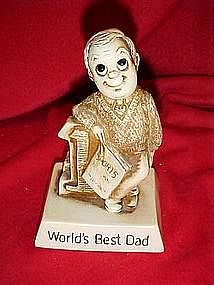 Berries sillisculpt sentiment figure, World's best Dad