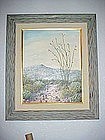 Sedona Desert-Another fine day, oil by Mildred Ford