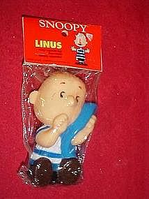 Peanuts, Linus vinyl squeaker toy MIP