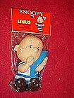 Peanuts, Linus vinyl squeaker toy MIP