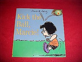 Peanuts Gang book, "Kick the ball Marcie" 1996