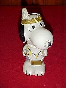 Peanuts camp Snoopy, Snoopy Indian squeaky toy