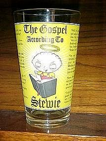 The Gospel according to Stewie, Libby collector glass