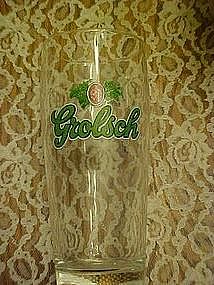 Grolsch  advertising beer glass