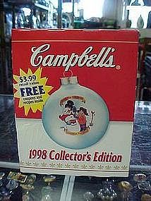 1998 Campbell's soup Collectors Edition ornament
