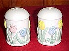 Tulips salt and pepper shaker set