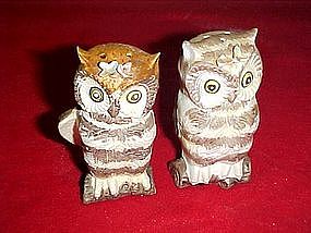 Lefton owl, salt and pepper shakers 4720