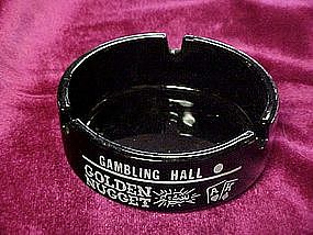 Golden Nugget, amethyst casino souvenir ashtray