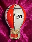 O.B.R. hot air balloon  whiskey decanter 1969