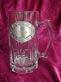 Large personalized beer mug, JERRY