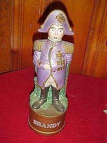 Napoleon figural brandy decanter