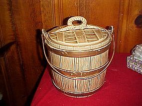 McCoy oaken bucket cookie jar