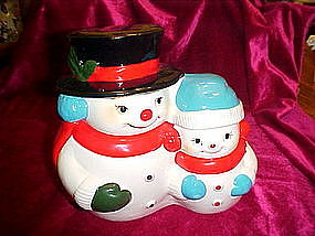Frosty the Snowman musical cookie jar