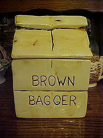 Vintage Brown Bagger cookie jar