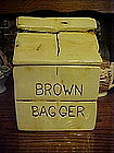 Vintage Brown Bagger cookie jar