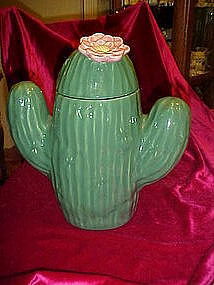 Treasure Craft saguaro cactus cookie jar