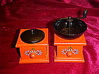 Coffee grinder salt shaker & pepper grinder shakers