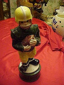 musical decanter, football player