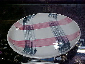 Stetson Scots clan, plaid bread and butter plate