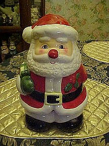 Vintage Santa Claus cookie jar by World Bazaars