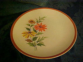 Homer Laughlin Dura Print Everglade dinner plate